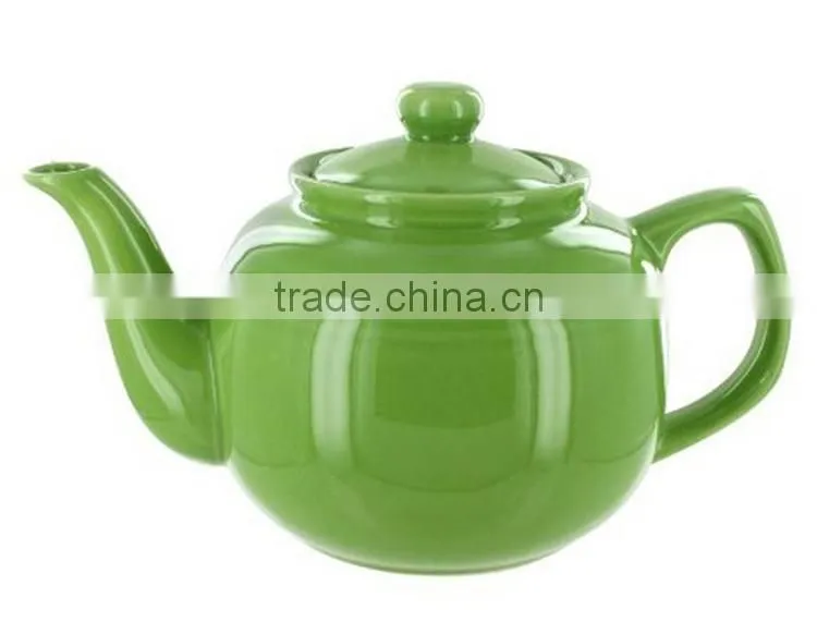 English style colorful 6 Cup Teapot