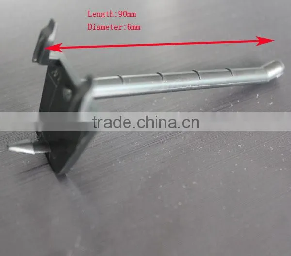 ABS material display single plastic hook