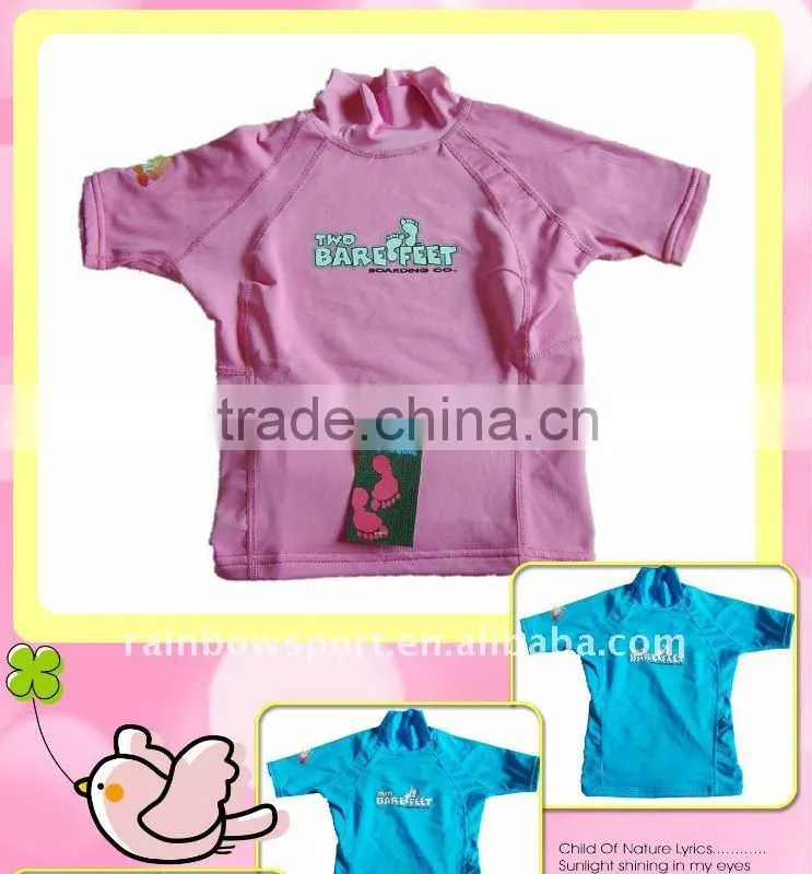 beach rash guard for children