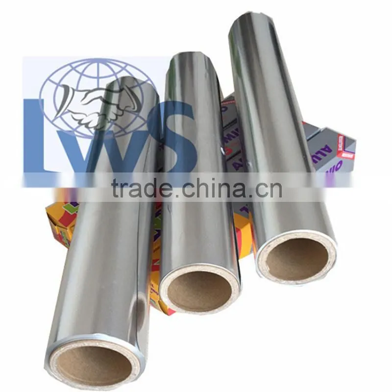 Alu foil paper roll for barbecue and baking