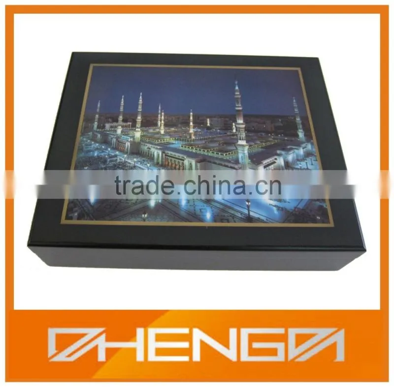 Custom Make High Quality Wooden Tea Display Box Can be without Lid