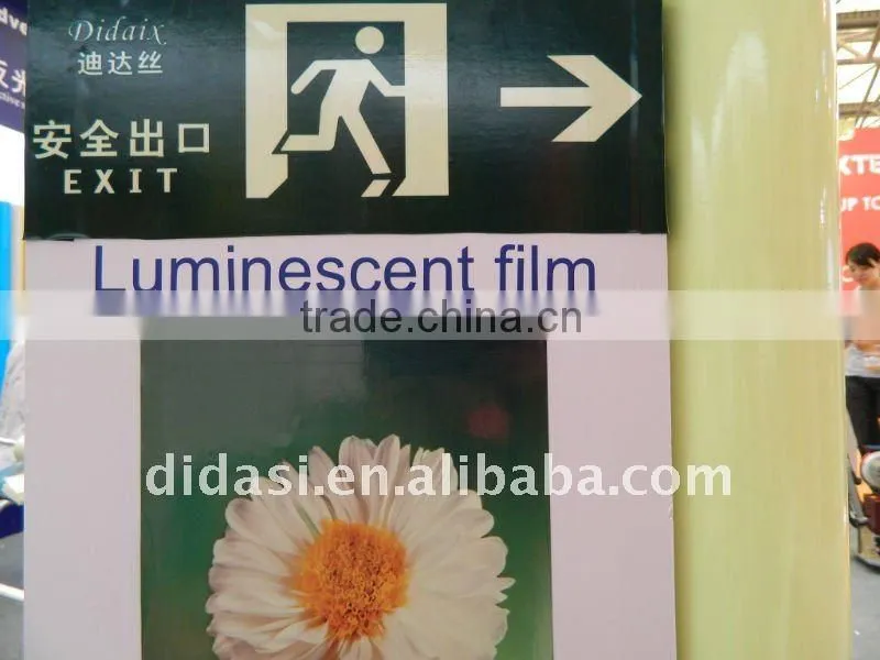 DIDAIX solvent printing Luminescent Film (glow in dark)