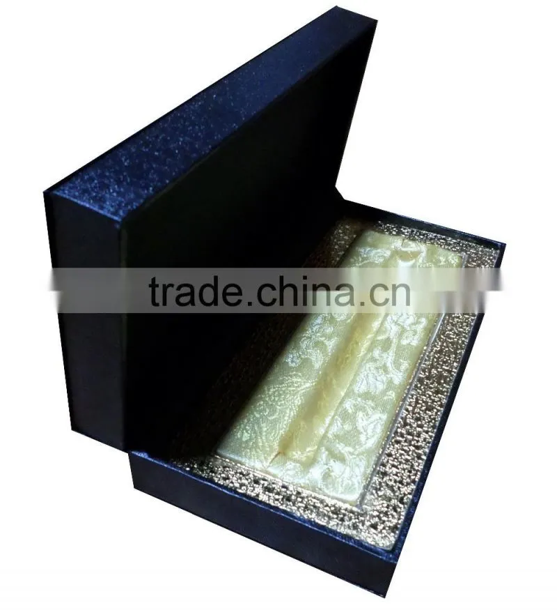 Best price for the black cardboard pen case box with design