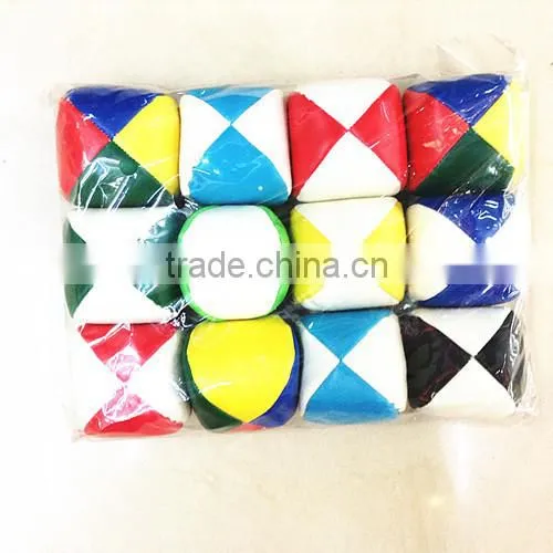 GSV factory promotional pvc soft leather mini contact juggling balls