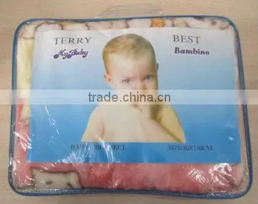 baby cheap blanket, soft blanket 100% acrylic, 80x110cm BC1088