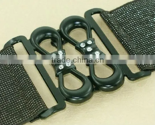 Belt and belt buckles with rhinestone