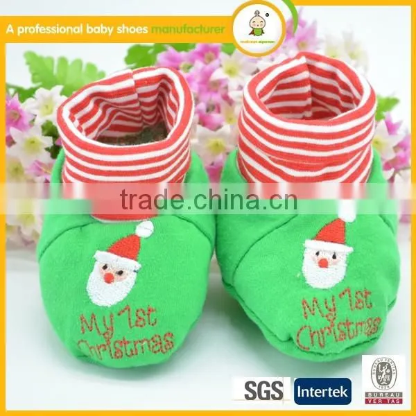 Wholesale shoes baby moccasins hot sale christmas first step winter
