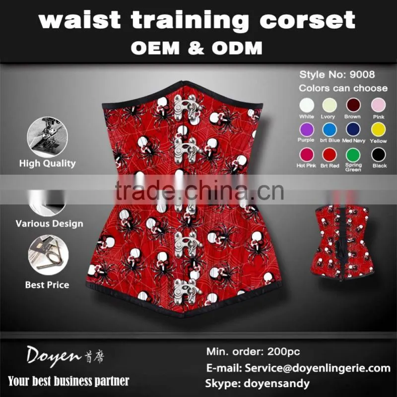 Top selling products 2015 firm slim body shaper waist training corset