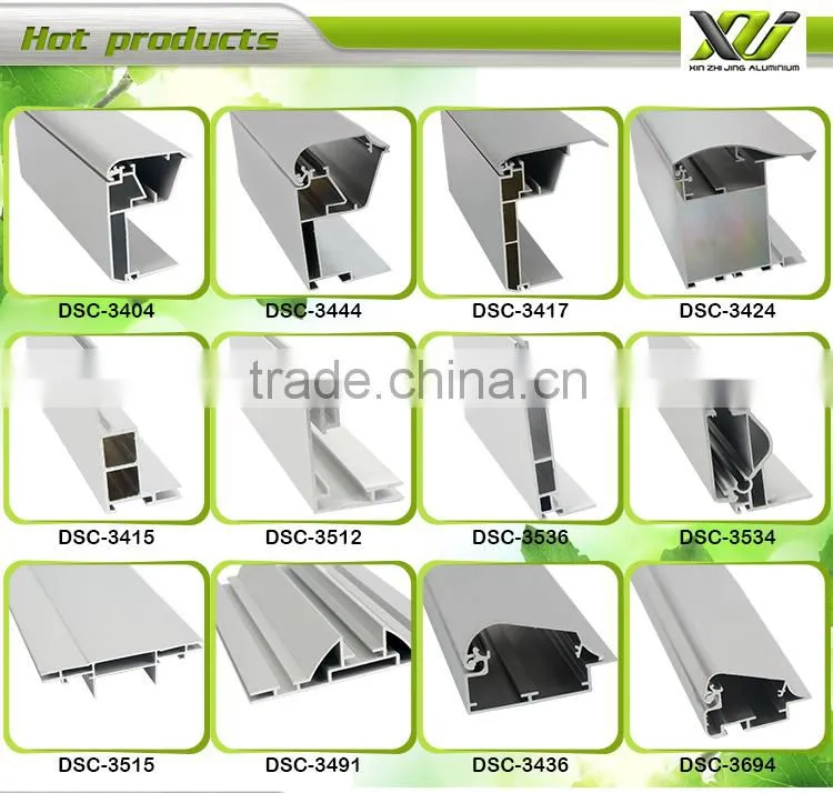 Raw material 6000 series aluminum profiles