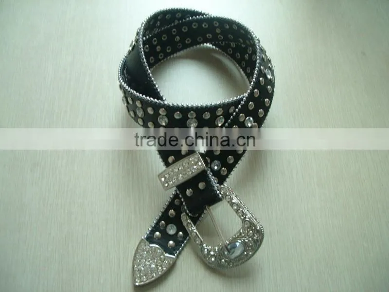 women's rhinestone belt