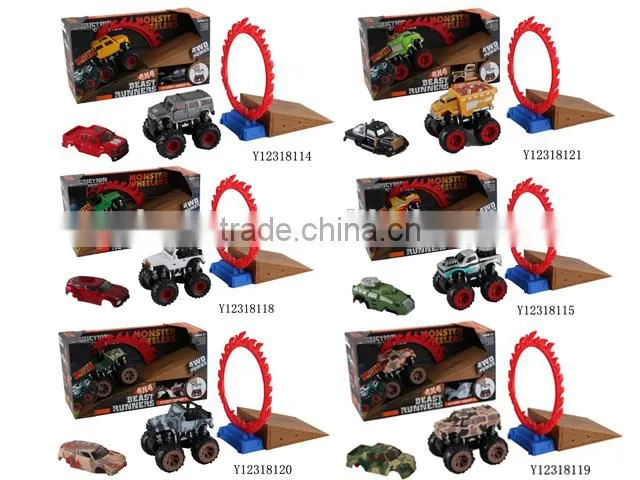 2015 Monster Friction Cross-Country Car With 3PCS Covers & TPR Wheel Y12318091