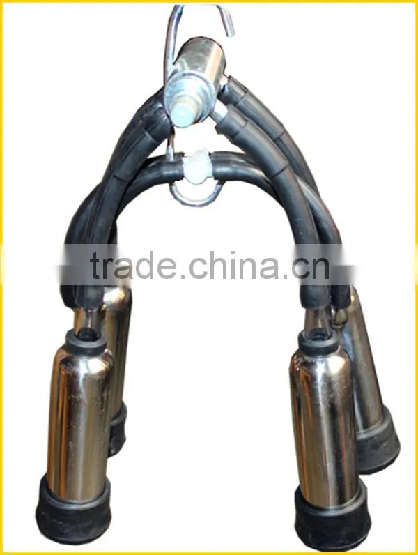 gasoline and electric double buckets cow milking machine