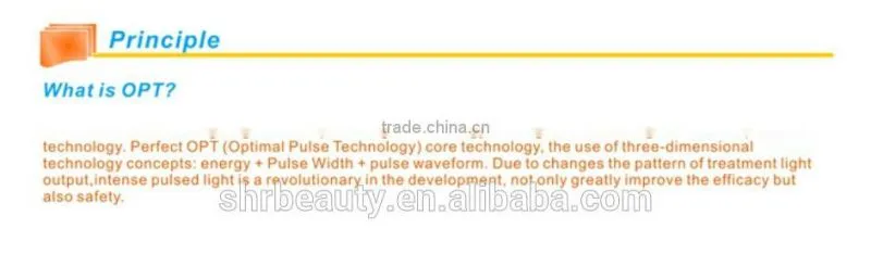 New Painless portable IPL for hair removal with 2 handpieces