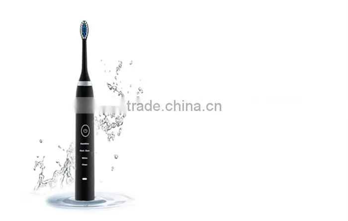 USB charging cable Two brush head waterproof electric toothbrush