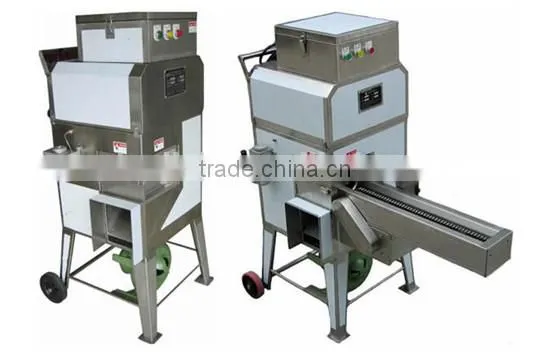 sweet corn husking machine/High efficiency sweet corn machine