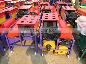 Best small threshing machine | corn husk peeling machine CE approved