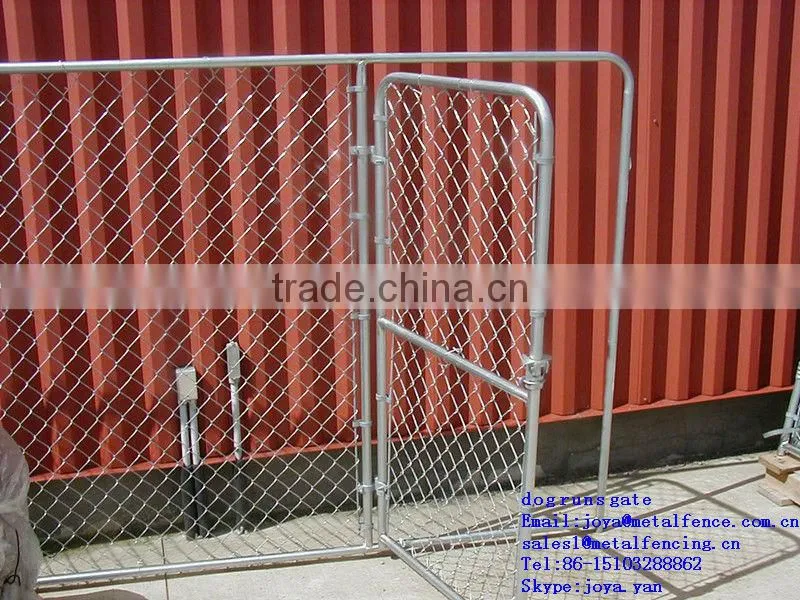 6'x10'x6' big dog playing chain link mesh dog kennels