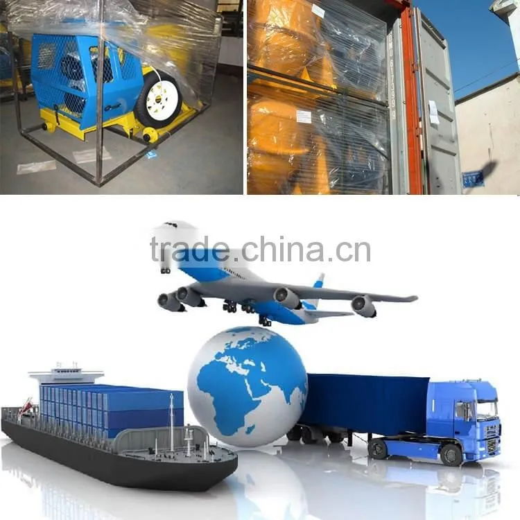 2016 Portable Construction Machinary 350L Diesel Engine Concrete Mixer