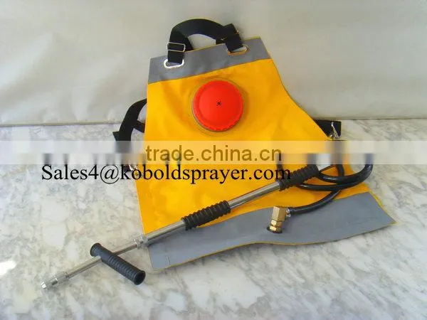 Portable PVC Firefighting water mist backpack
