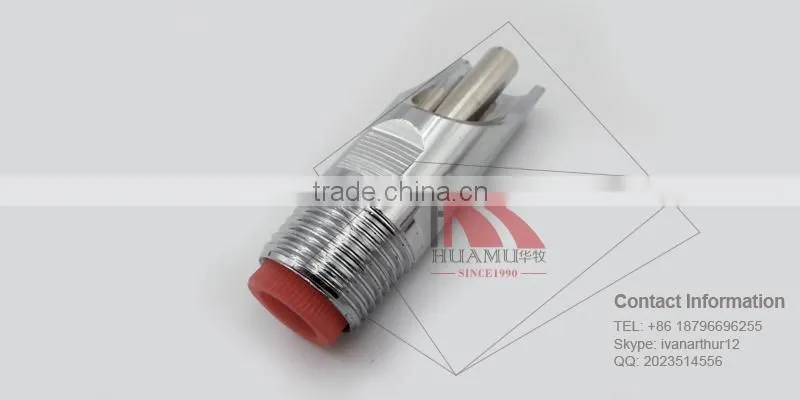 pig water nipple in silver 64*22 mm pig water drinker