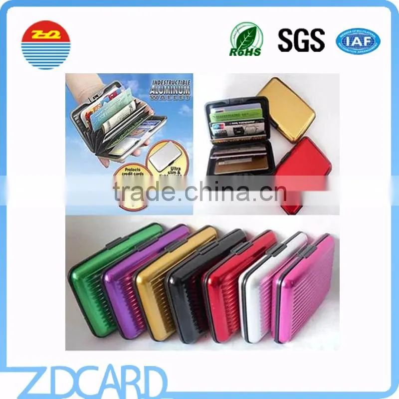 Unisex Metal RFID Protector Wallet