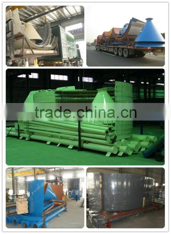 50-2000ton bolted cement silo site installation scene