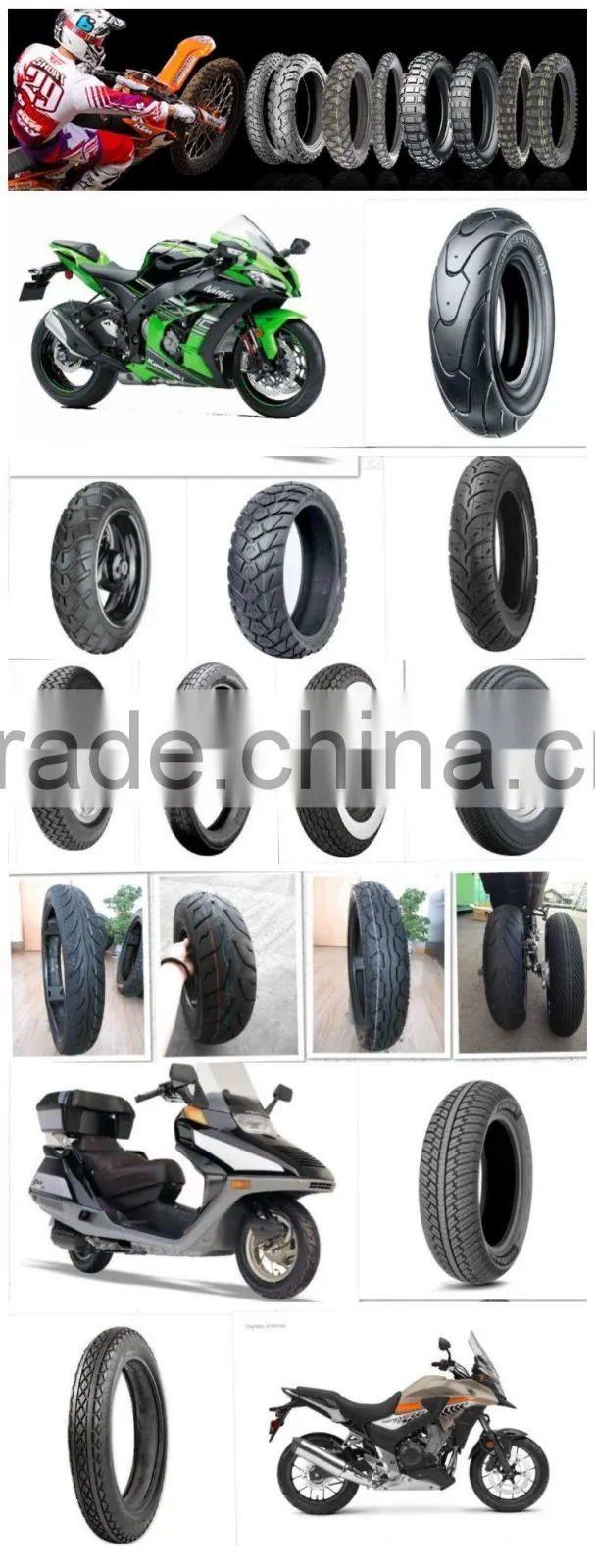 tuk tuk Bajaj spare parts motorcycle tire 300-18