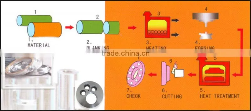 China Custom Manufacturing Machinery Parts Forging Parts Steel Forging Parts