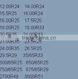 Regular bias otr tyre