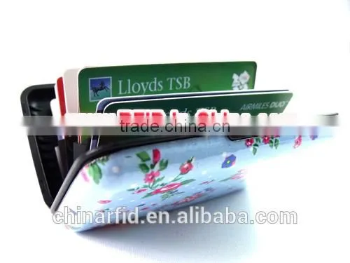 OEM Design RFID Card Holder Case for RFID Smart Card