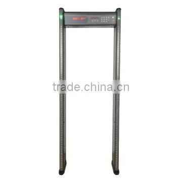 high sensitivity intelligent walkthrogh security metal detector XLD-B(LCD)