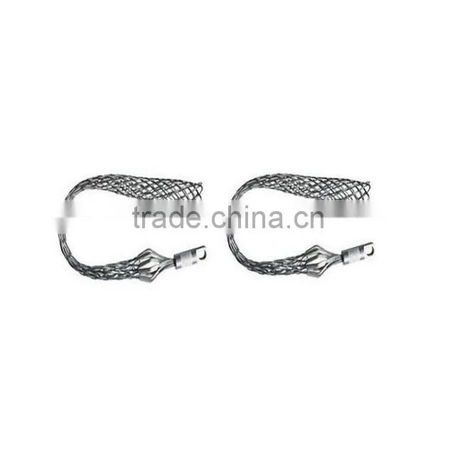 High Level Mesh Wire Rope Cable Grip/Cable Pulling Grip/Cable Socks