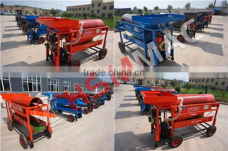 HSM ISO CE Easy Use Best Price 7-22t/h Gold Sluice