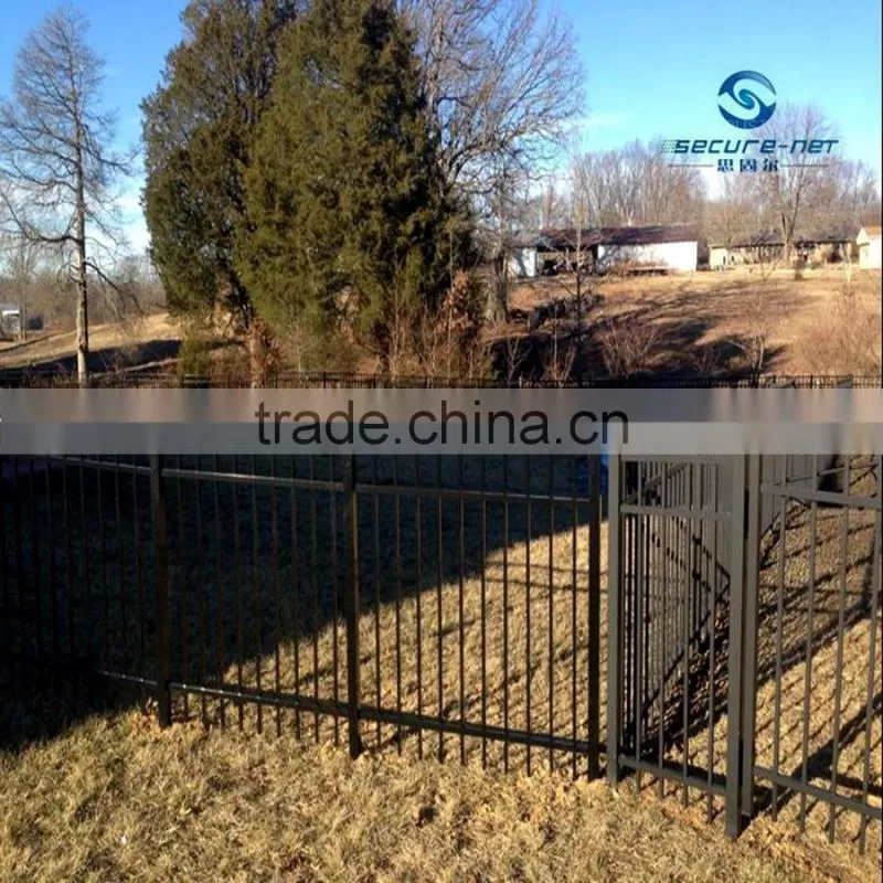 Good corrosion resistance long work life Iron Security Fence