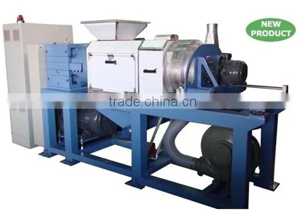 High Output Washed Film Squeezer Using in recycling plastic granulators production line to dry pellets or granules