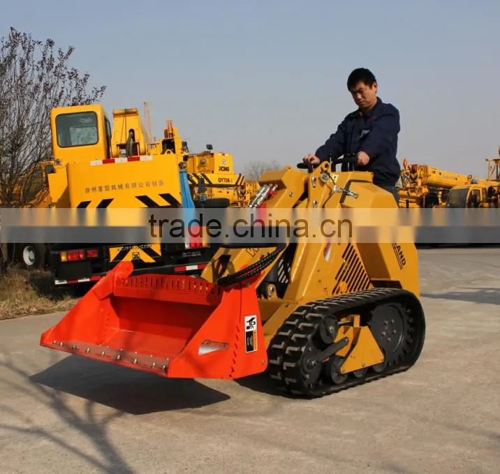 hot sale W720/W720T KOHLER engine mini Track skid loader with CE