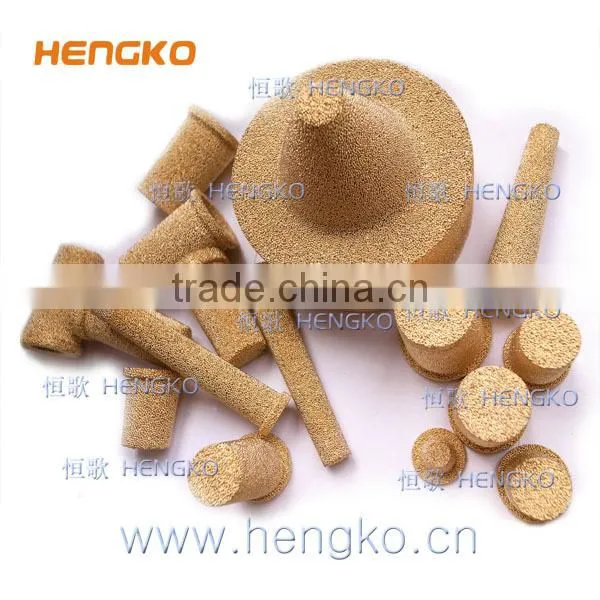 Powder sintered bronze filters cone