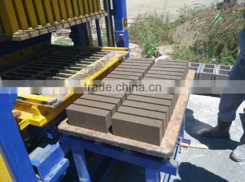 High density cement concrete brick making machine for sale