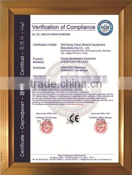 Mineral Equipment/minging machinery/ore processing plan