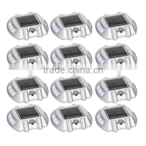 Above 24 hours working time solar road stud, led solar cat eyes road stud