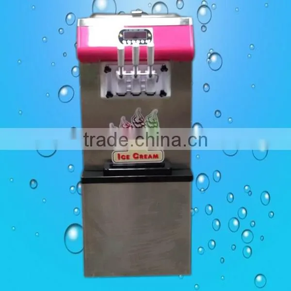 Cheap 2*6L soft ice cream maker ICM-370