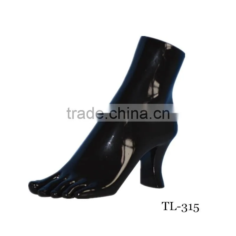 Fashion sock and shoes display baby foot mannequin for sale