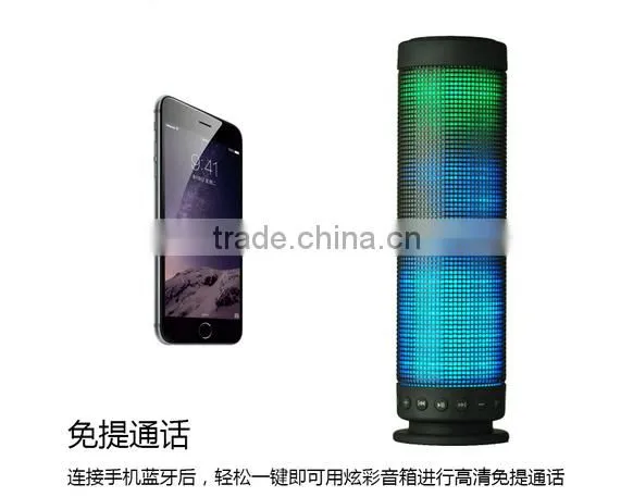 Promotion bluetooth mini speaker,bluetooth speaker with led light