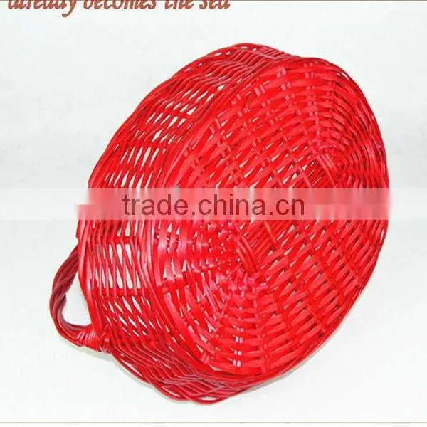 plastic fruit basket apple baket wicker basket