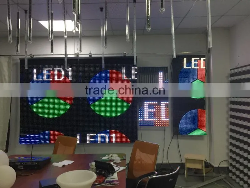 Hot selling Flexible Led Vedio Curtain P25 for Wedding stage decoration