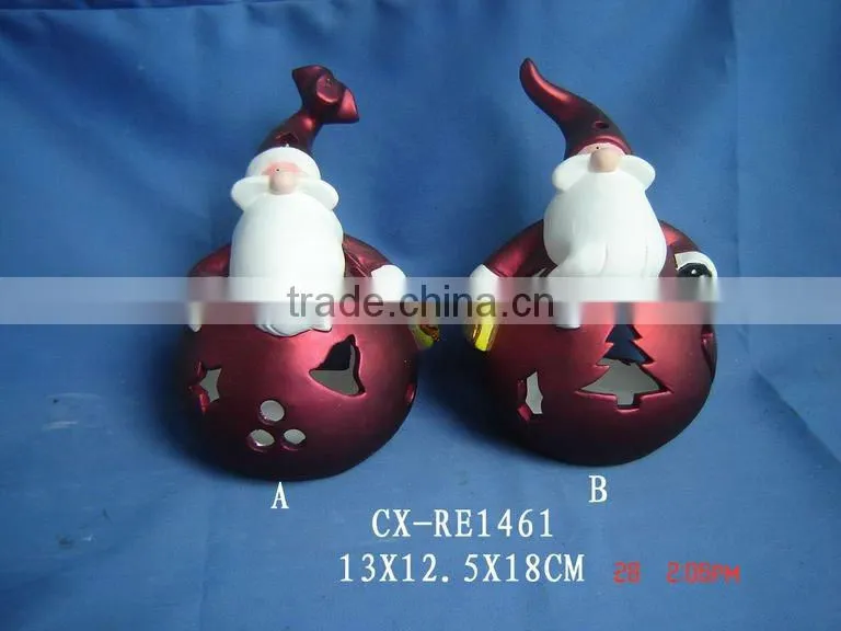 polyresin snowman figurine;realistic large polyresin figurine
