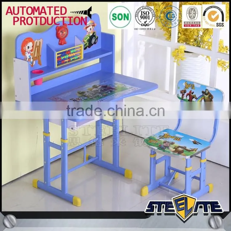 Muticolor kids table and chair set study table for kids