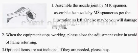 water flame welding machine