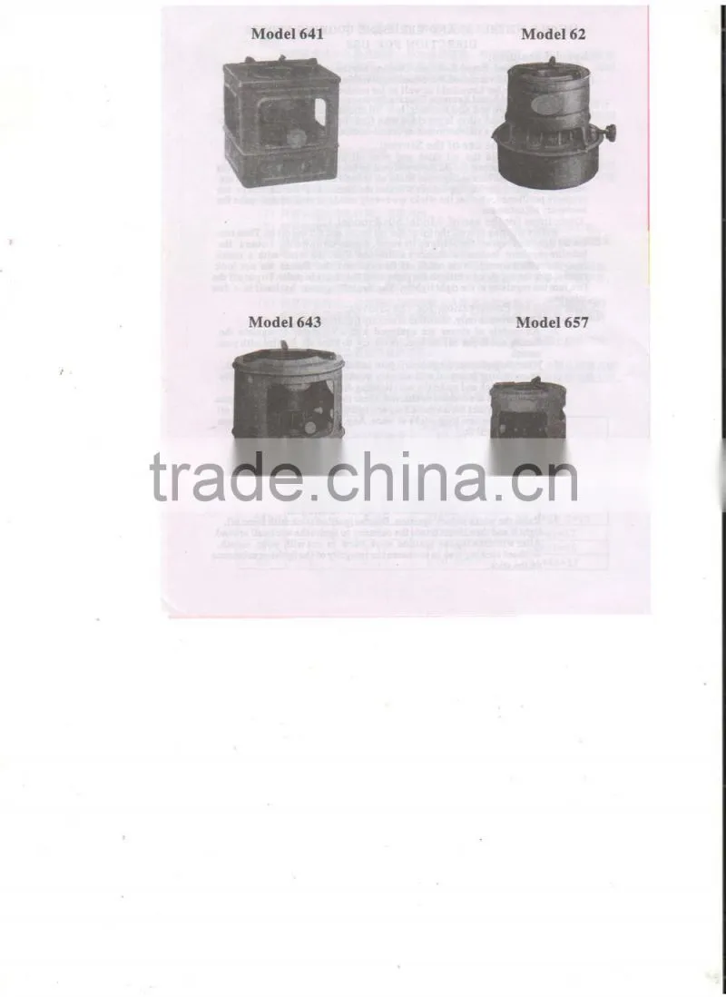 hot sale good quality cheap 641# kerosene stove gas stove for camping enamelware