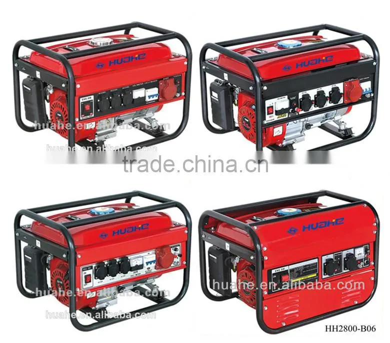 2.0KW 3 Phase Gasoline Generator 220V/380V, European type